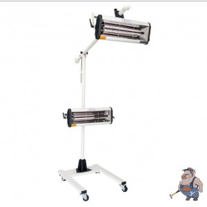 Инфрачервена лампа за сушене на боя 2x1000 W Airpress