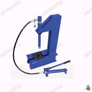 Еднораменна настолна хидравлична преса 10 тона