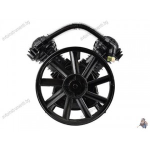 Чугунена, двуцилиндрова глава за компресор, V-образна, 5.5к.с.