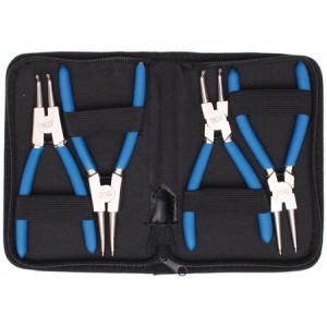 Комплект зегер клещи, 4 части, 150мм. BGS Technic