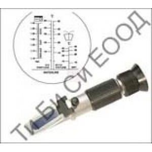 Професионален комбиниран тестер за акумулатор и охладителна течност (рефрактометър) BGS Technic