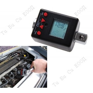 Професионален дигитален динамометричен адаптор за тресчотка 1/4", 6-30Nm, BGS Technic