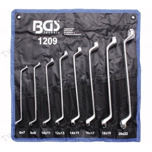 Професионален комплект лули,8бр. 6х7 - 20х22мм.,