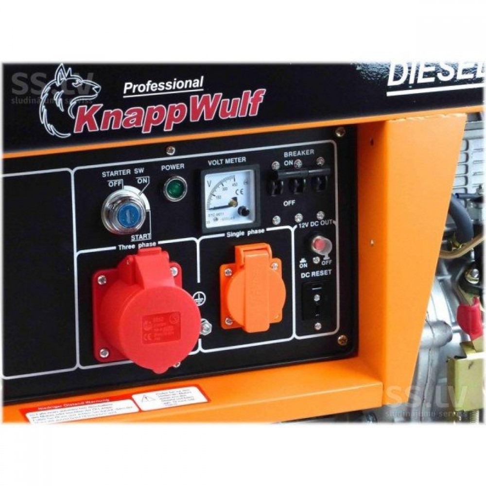 Трифазен дизелов генератор за ток 5.0 квтч. KW5500-3