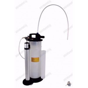 Помпа за източване на масло и спирачна течност, ръчна и пневматична 9л. BASS 4035