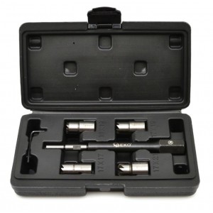 Комплект фрези за почистване на инжекторни легла 5 части - Geko - G02659