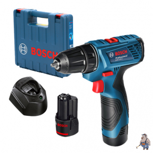 Акумулаторен Винтоверт / Машина със зарядно и батерия Bosch GSR 120-Li