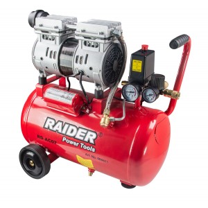 Компресор  24L 0.75kW тих безмаслен RD-AC07