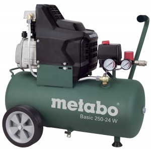 Компресор 24 л 1.5kW METABO BASIC 250-24 W