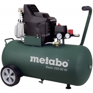 Компресор 50 л 1.5kW METABO BASIC 250-50 W