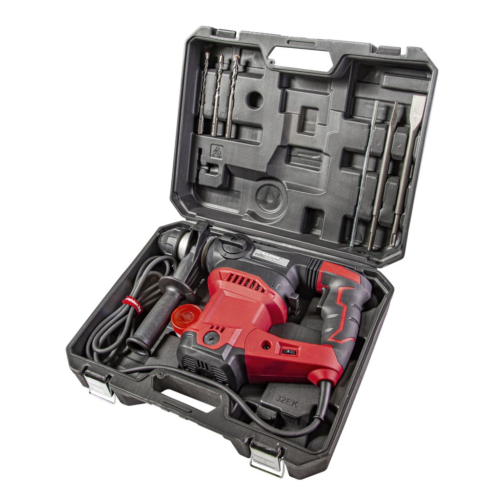 Перфоратор 1600W 4.8kg 32mm SDS-plus 6J 4 функции RDP-HD57