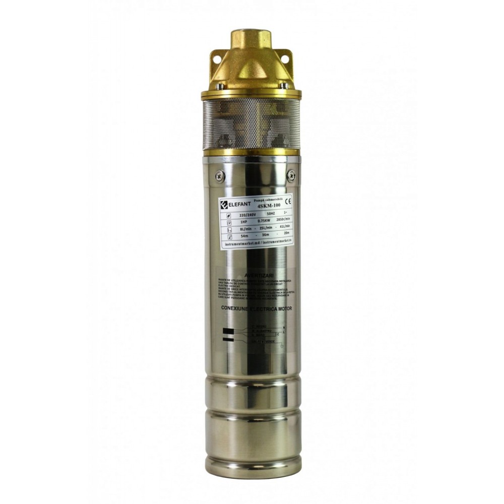 1100 W, 41 л./мин. Потопяема сондажна помпа - 4SKM-150 EP