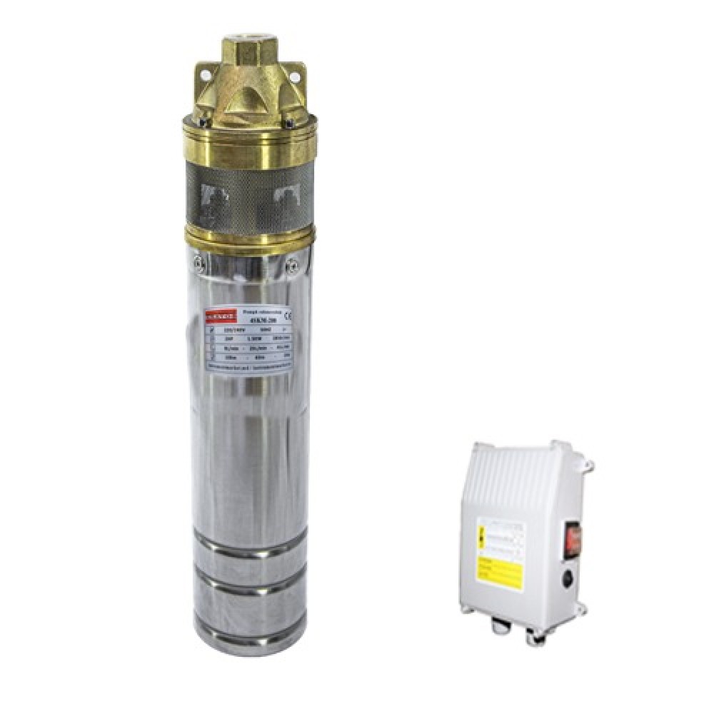 1500 W, 72 л./мин. Потопяема сондажна помпа - 4SKM-200 EP