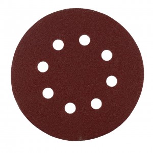 Абразивен велкро диск 125 мм, комплект 5 бр. - P120