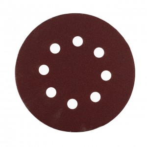 Абразивен велкро диск 125 мм, комплект 5 бр. - P150