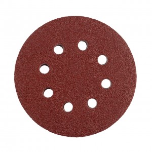 Абразивен велкро диск 125 мм, комплект 5 бр. - P40