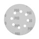 Абразивен велкро диск 125 мм, комплект 5 бр. - P60