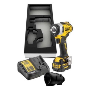 Акумулаторен безчетков гайковерт, 12 V, 340 Nm, 1/2″, DeWalt DCF901P1G
