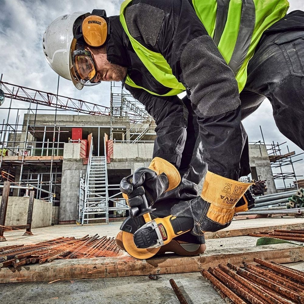 Акумулаторен безчетков ъглошлайф, 18 V, Ф125 мм, DeWalt DCG405N