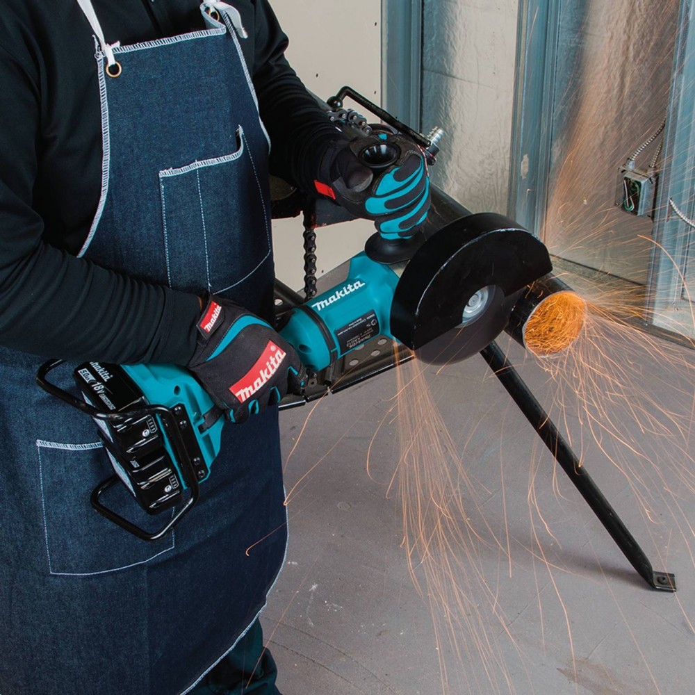 Акумулаторен безчетков ъглошлайф 18+18V ф 180, Makita DGA700Z