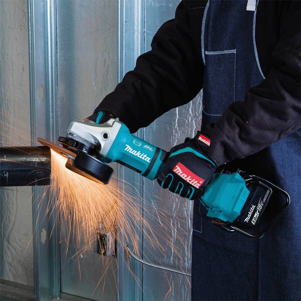 Акумулаторен безчетков ъглошлайф 18+18V ф 180, Makita DGA700Z