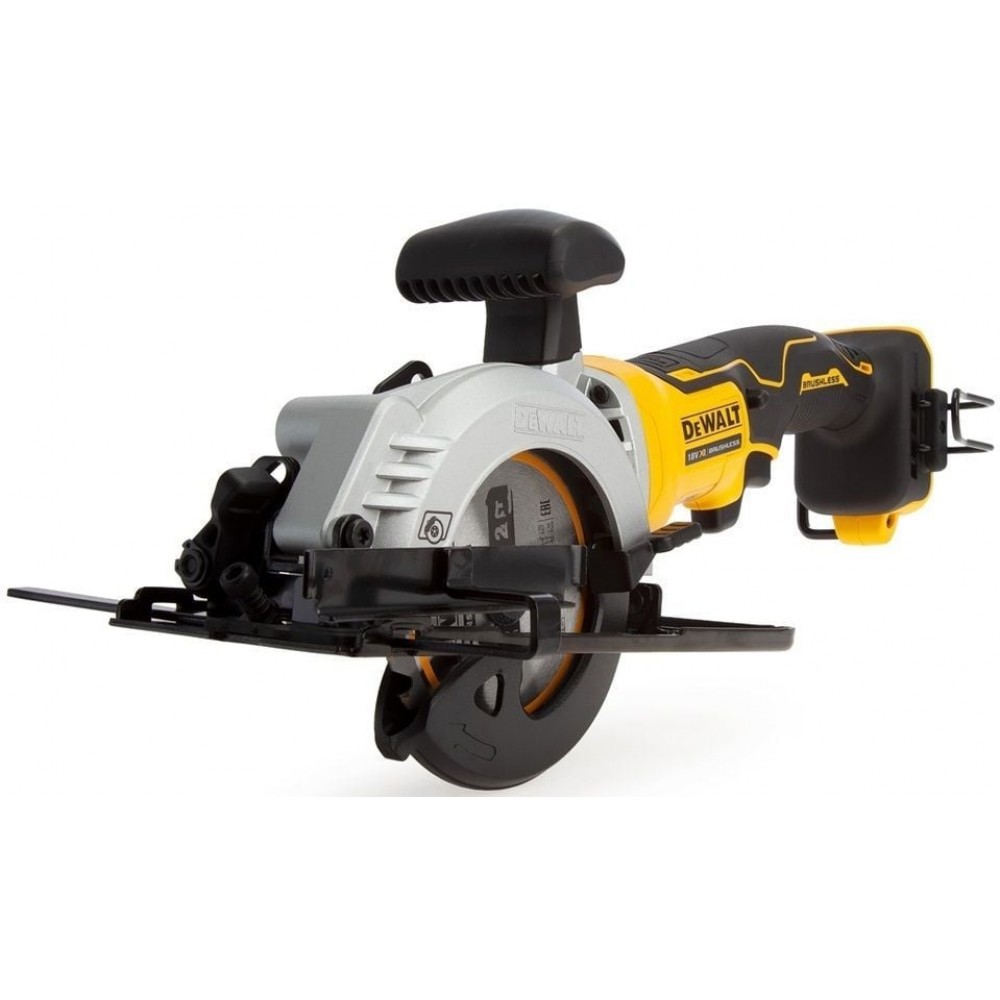 Акумулаторен безчетков, ръчен циркуляр, 18 V , ф115 мм, DeWalt DCS571N