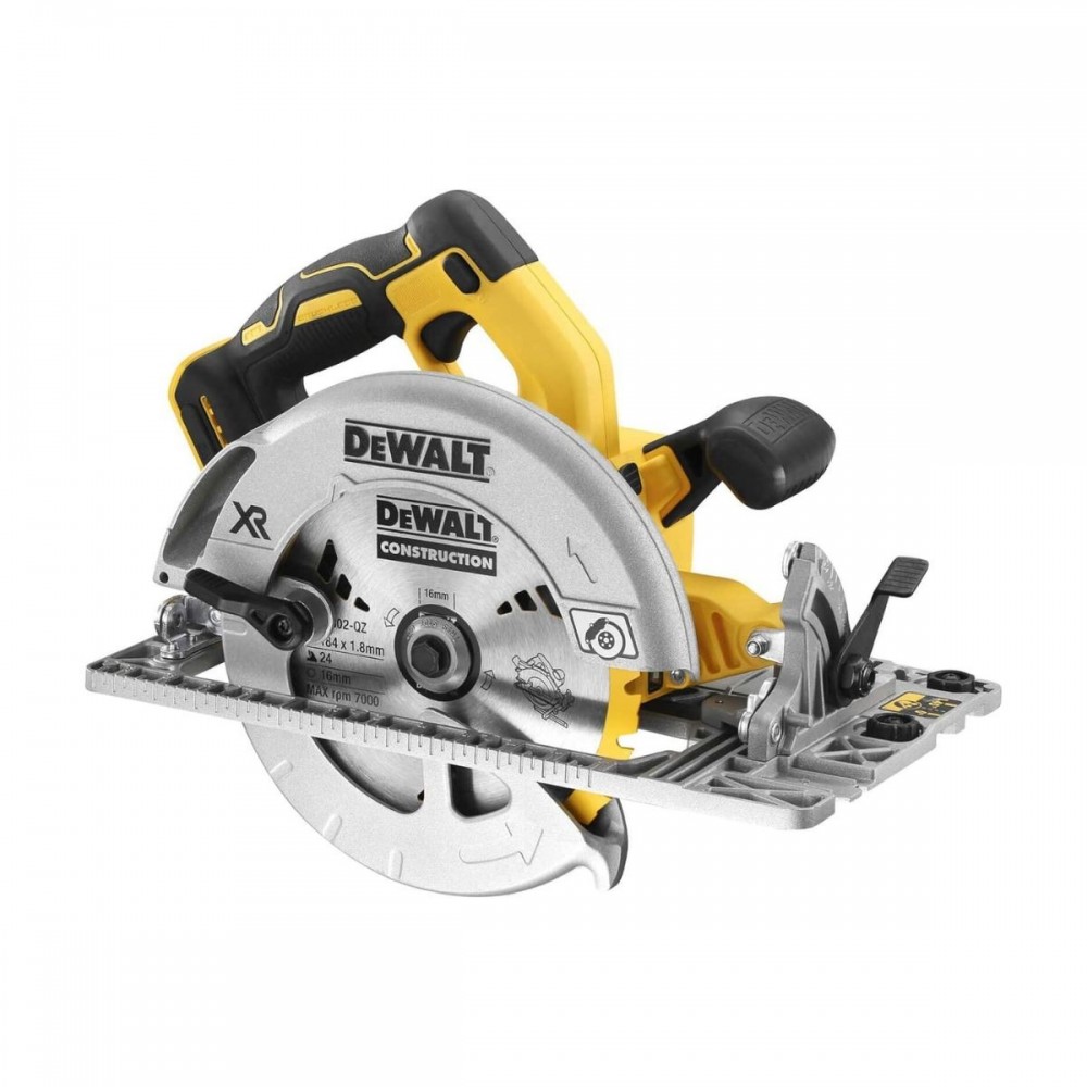 Акумулаторен безчетков циркуляр, 18 V, 184 мм, Dewalt DCS572N