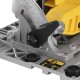 Акумулаторен безчетков циркуляр, 18 V, 184 мм, Dewalt DCS572NT
