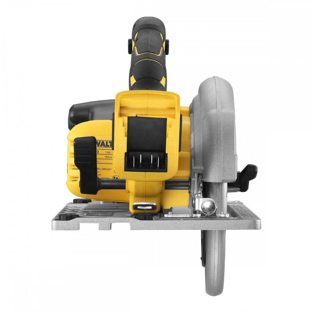 Акумулаторен безчетков циркуляр, 18 V, 184 мм, DeWalt DCS572N