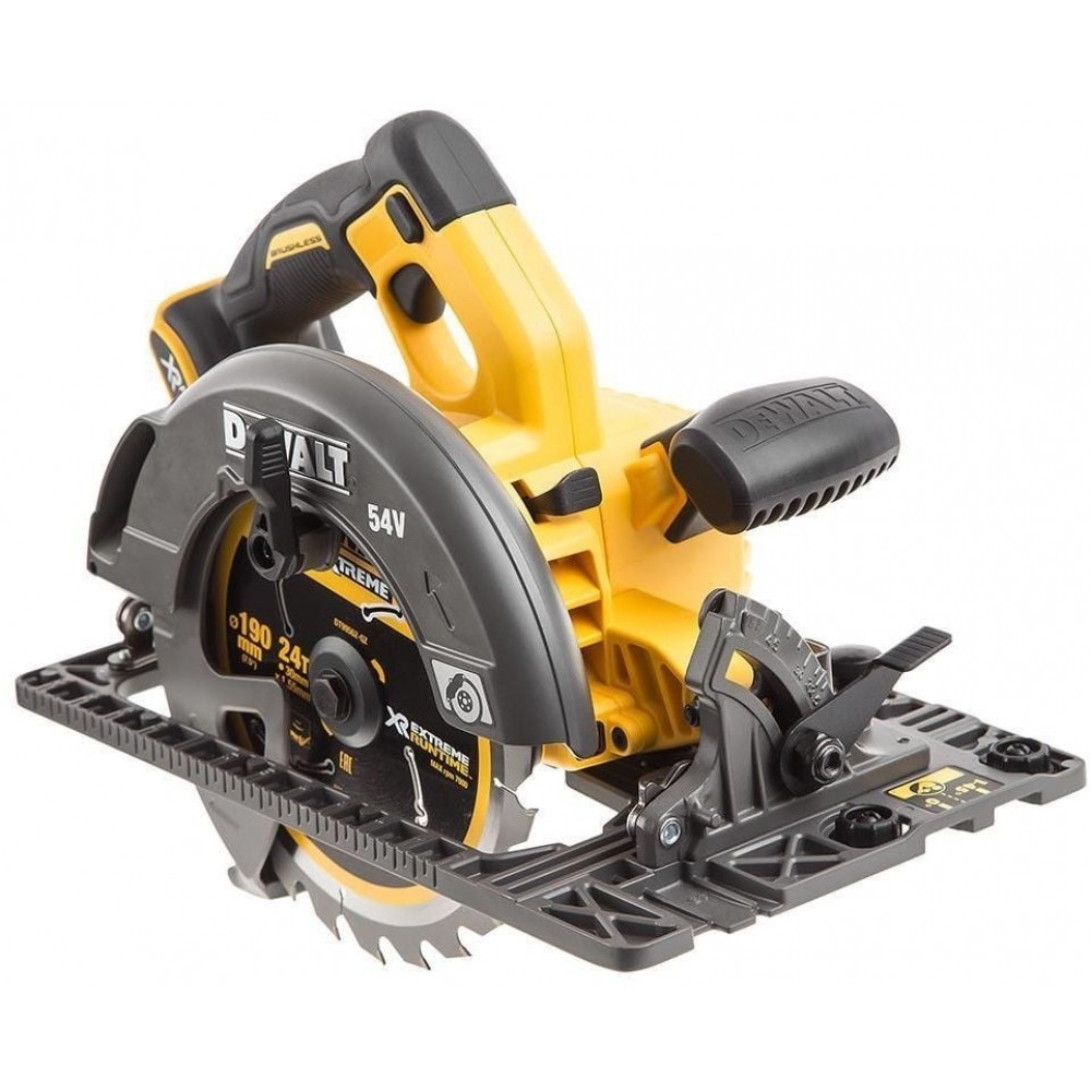 Акумулаторен безчетков, циркуляр, 54 V, 190 мм, DeWalt DCS576N