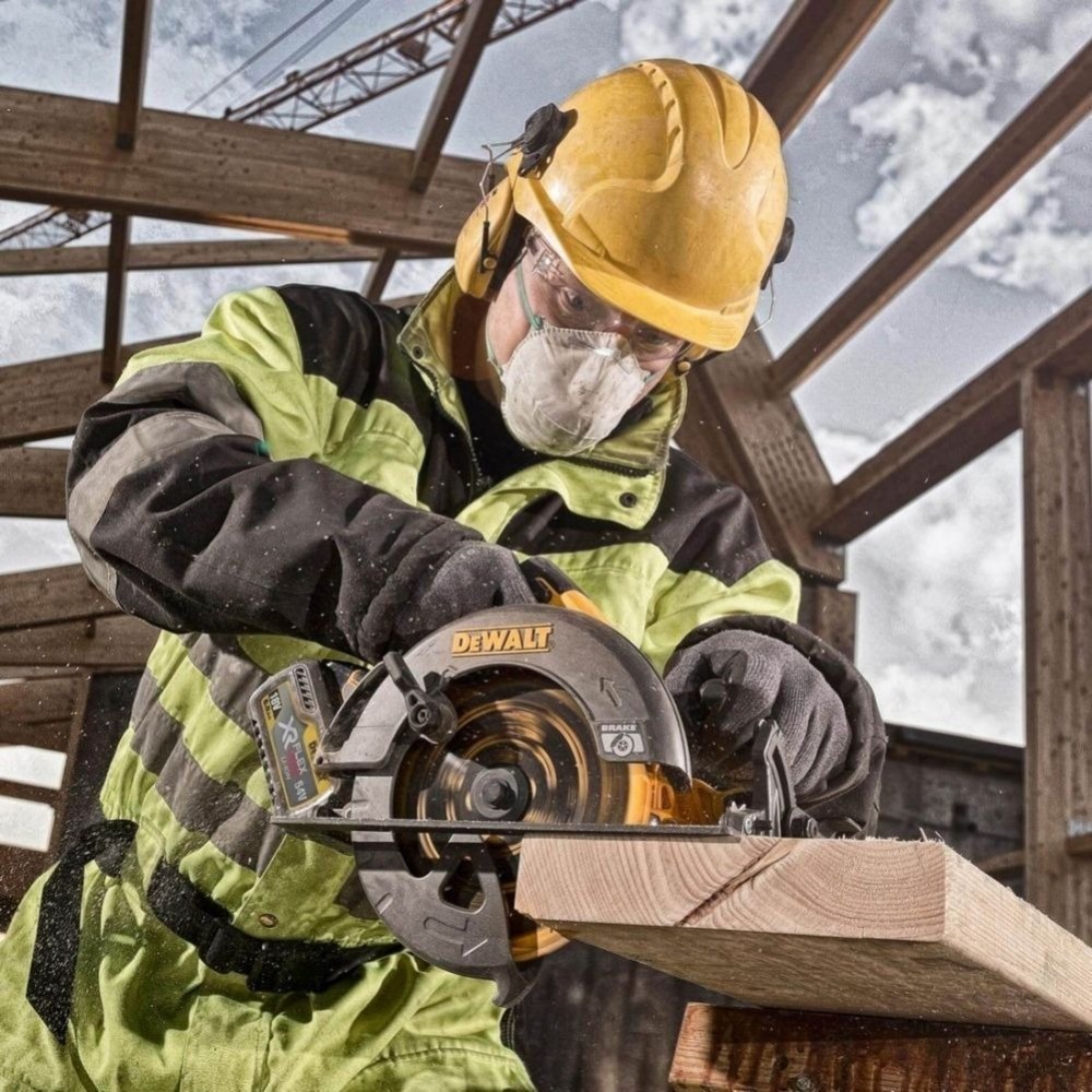 Акумулаторен безчетков, циркуляр, 54 V, 190 мм, DeWalt DCS576N