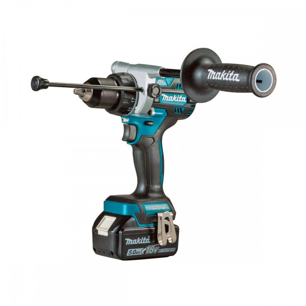 Акумулаторен безчетков ударен винтоверт 18V – LXT, Makita DHP486RTJ