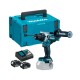 Акумулаторен безчетков ударен винтоверт 18V – LXT, Makita DHP486RTJ