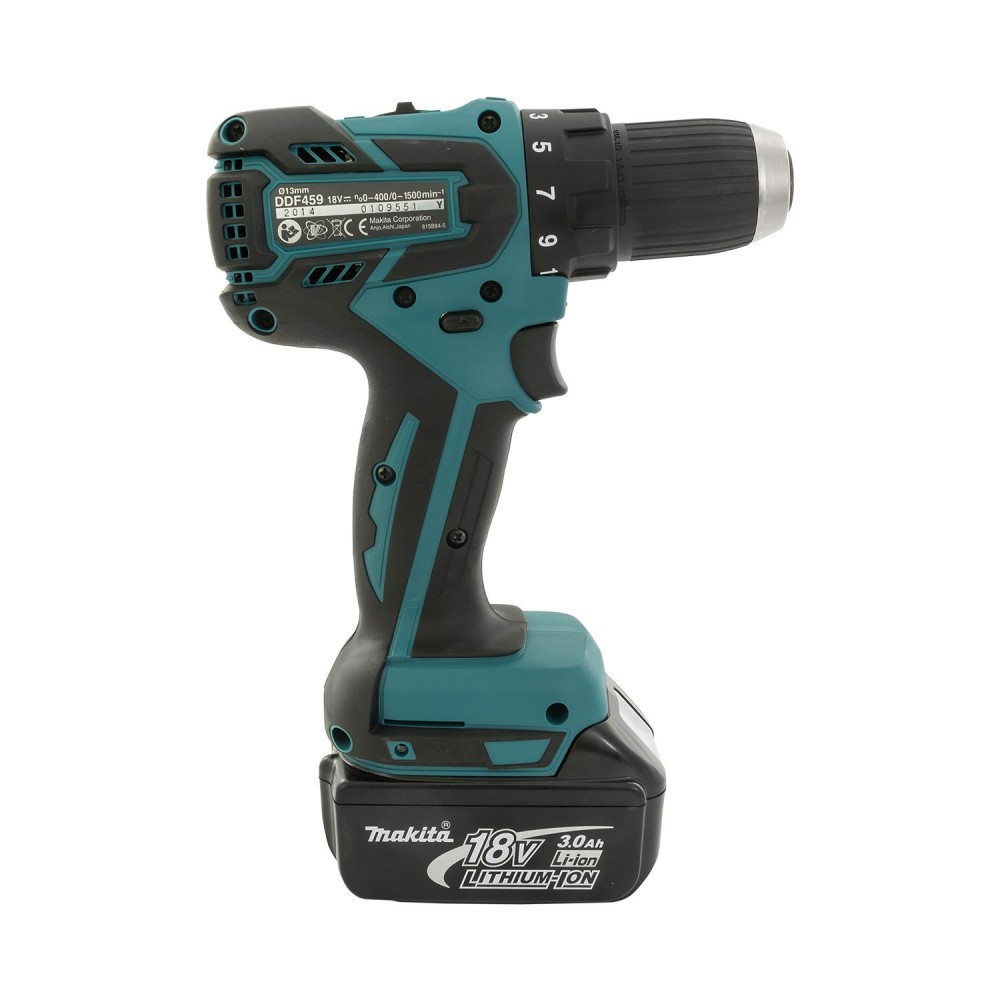 Акумулаторен безчетков винтоверт 18V, 45Nm, Makita DDF459RFJ