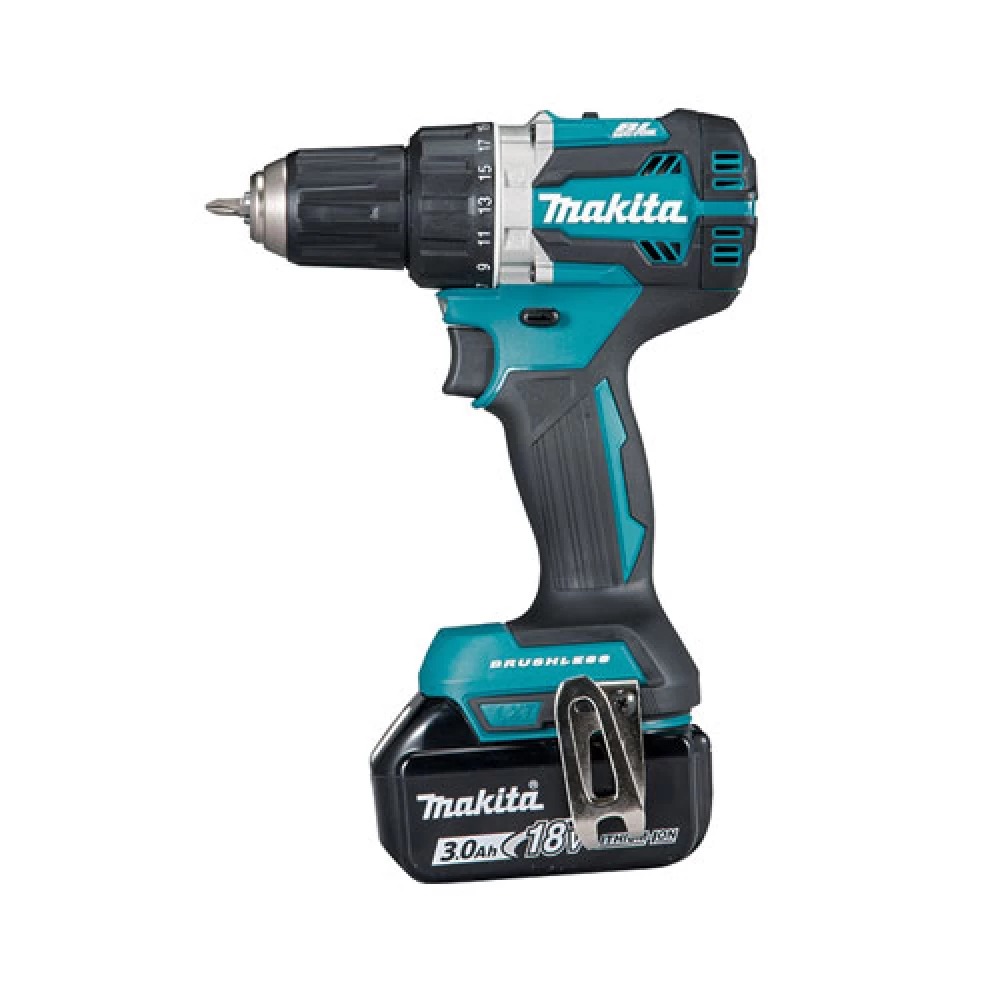 Акумулаторен безчетков винтоверт 18V, 54Nm, Makita DDF484RFE