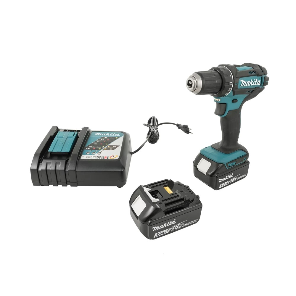 Акумулаторен безчетков винтоверт 18V, 62Nm, Makita DDF482RFE