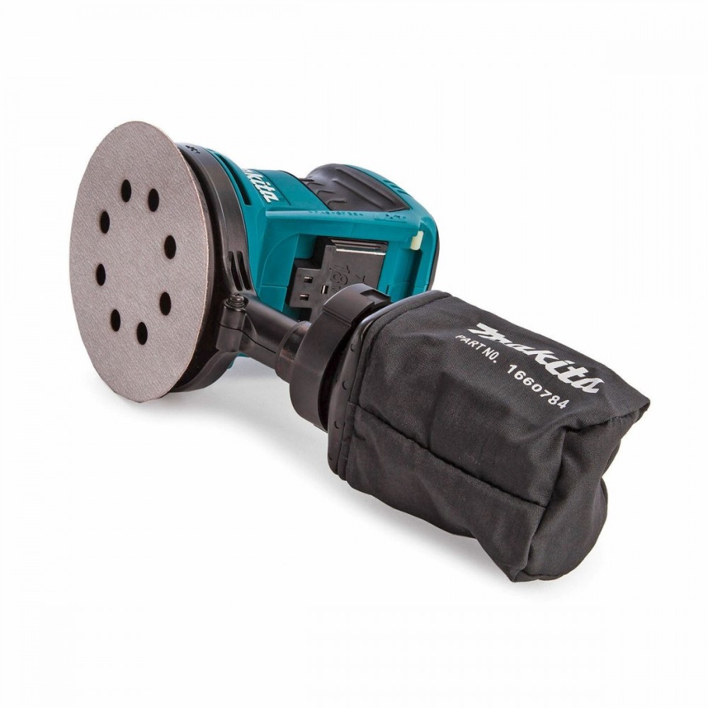 Акумулаторен ексцентършлайф 18V, Makita DBO180Z