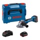 Акумулаторен ъглошлайф, 06019J4101, 125 мм, 18 V, Bosch GWS 18V-10 P