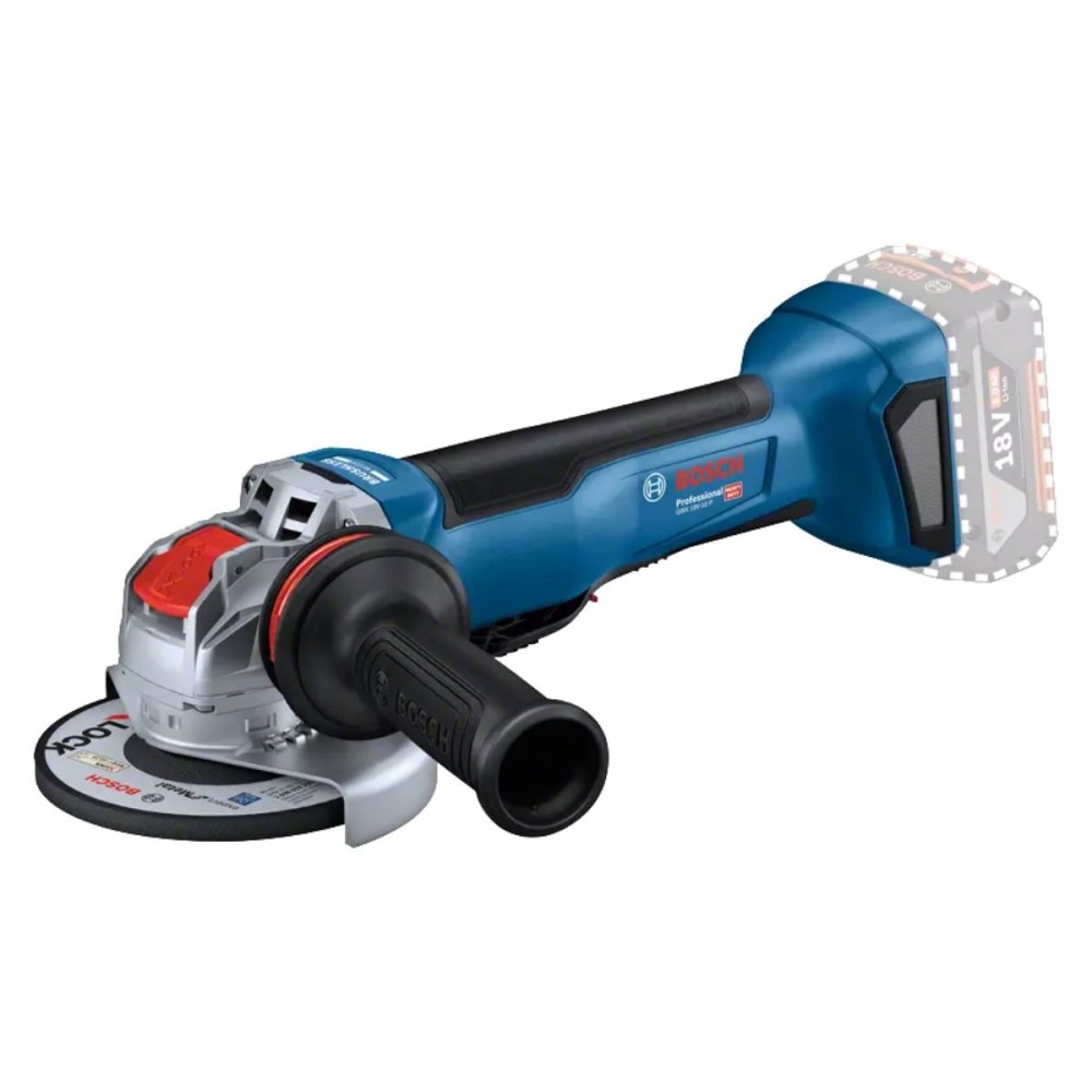 Акумулаторен ъглошлайф 06019J4200, 125 мм, 18 V, Bosch GWX 18V-10 P