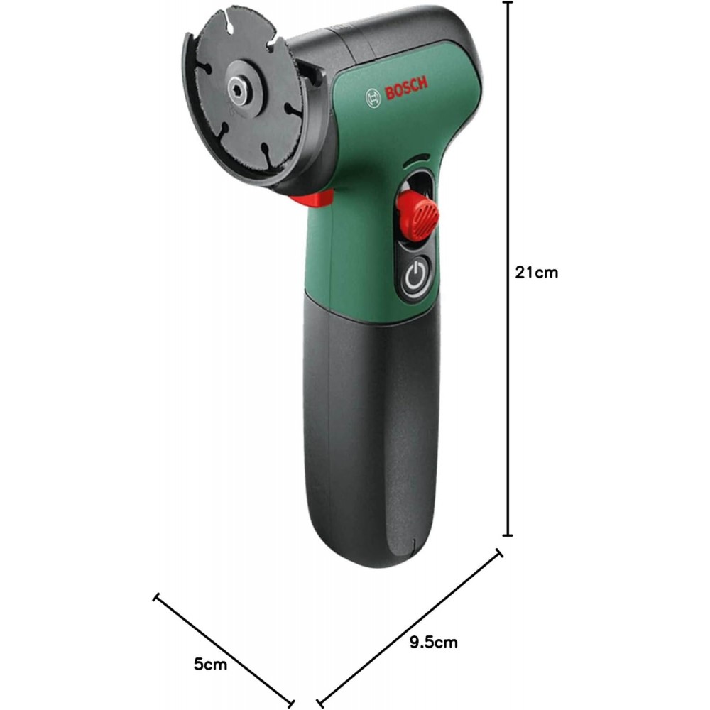 Акумулаторен ъглошлайф, 06039D2000, Bosch Easy Cut & Grind 7V