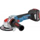 Акумулаторен ъглошлайф 125 мм 06017B0200, Bosch GWX 18V-10 C SOLO