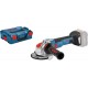 Акумулаторен ъглошлайф 125 мм 06017B0200, Bosch GWX 18V-10 C SOLO