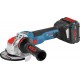 Акумулаторен ъглошлайф 125 мм 06017B0400, Bosch GWX 18V-10 SC SOLO