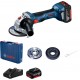 Акумулаторен ъглошлайф 125 мм, 06019H9021, Bosch GWS 180-LI Professional