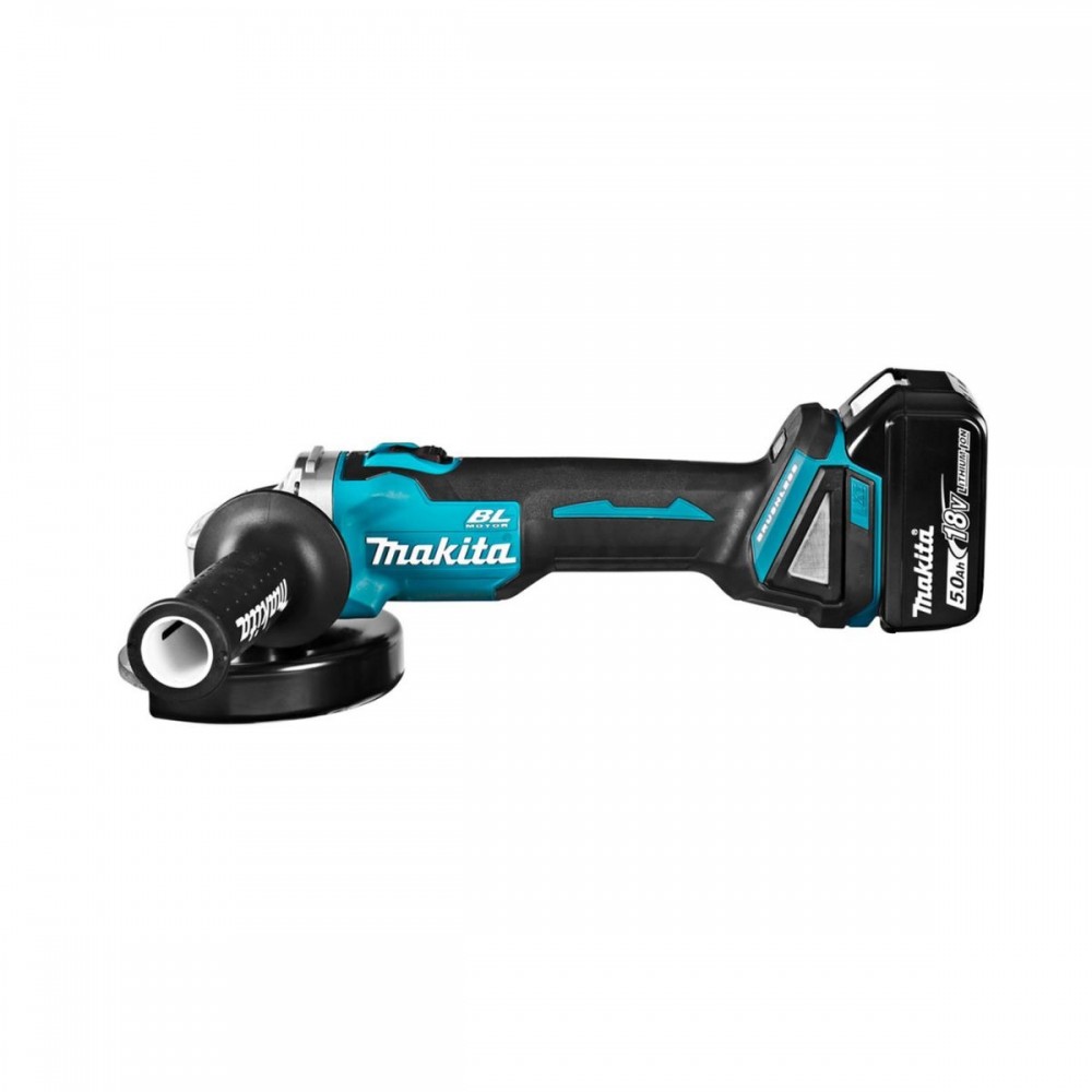 Акумулаторен ъглошлайф 125 мм 18V, Makita DGA504RTE