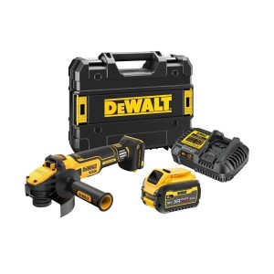 Акумулаторен ъглошлайф 18V, 125 мм, DeWalt DCG409VST1