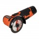 Акумулаторен ъглошлайф с батерии, зарядно, 12 V, 1.5 Ah - KD3161