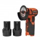Акумулаторен ъглошлайф с батерии, зарядно, 12 V, 1.5 Ah - KD3161