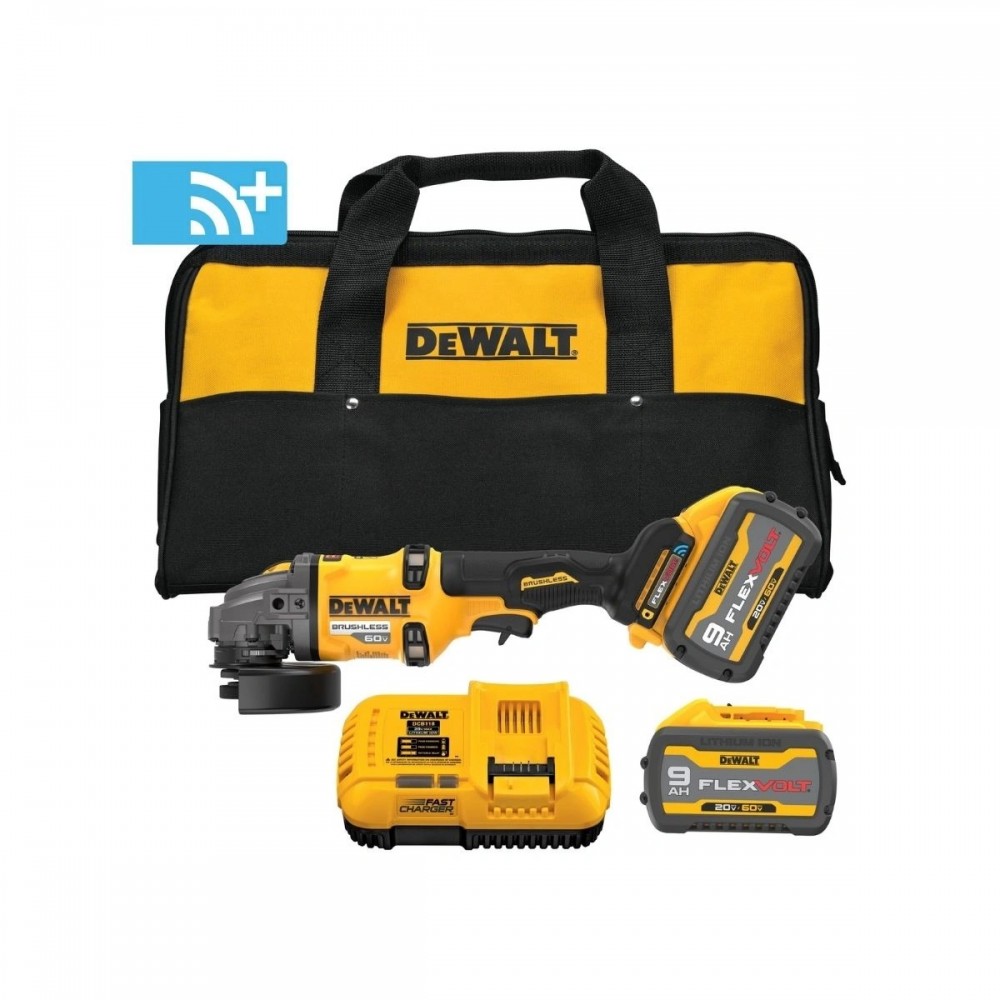 Акумулаторен ъглошлайф 54 V, 125 мм, DeWalt DCG418SHDX2