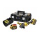Акумулаторен ъглошлайф 54 V, 125 мм, DeWalt DCG418T2